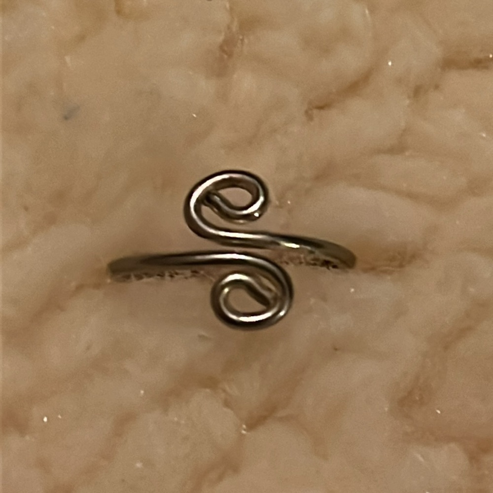 Sterling Silver Adjustable Ring - image 7